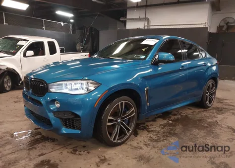 2016 BMW X6 M из США, поврежденный, VIN 5YMKW8C55G0R43581